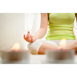 Sticker Bougies Yoga