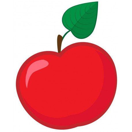 Sticker pomme