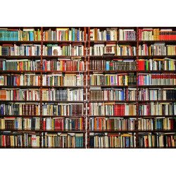 Sticker vintage Bibliothèque