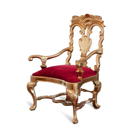 Sticker vintage Chaise rouge