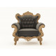 Sticker vintage Chaise noire