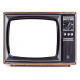 Sticker vintage TV