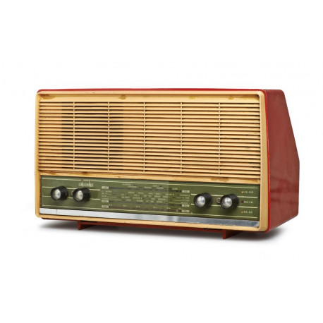 Sticker vintage poste de radio