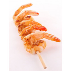 Sticker brochette de crevettes