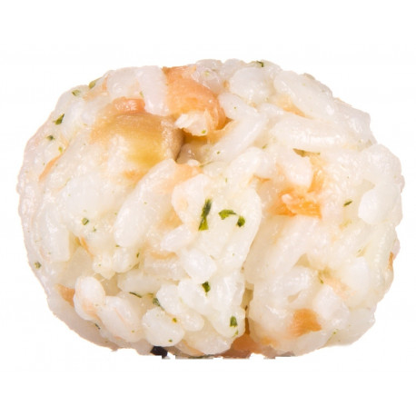 Sticker sushi riz et saumon