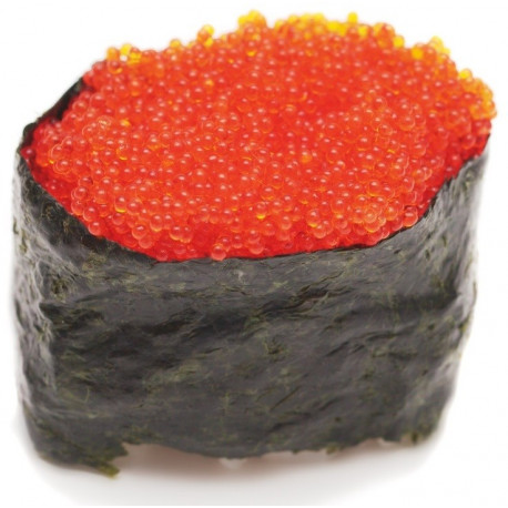 Sticker sushi oeuf rouge