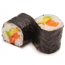 Sticker sushi saumon et légumes