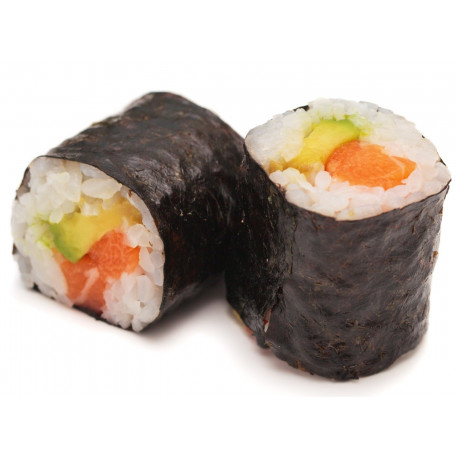 Sticker sushi saumon et légumes