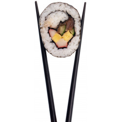 Sticker sushi avec baguette