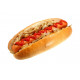 Sticker hot dog saucisse ketchup