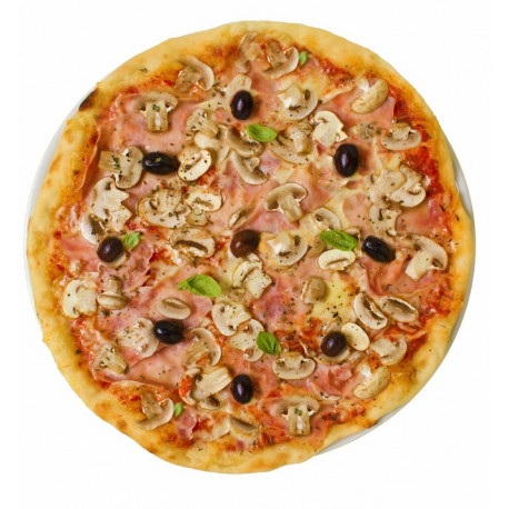 Sticker pizza jambon champignons