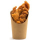 Sticker cornet de poulet frit