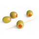 Sticker olive avec piment