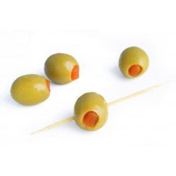 Sticker olive avec piment