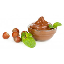 Sticker chocolat noisette