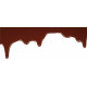 Sticker coulis de chocolat
