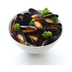 Sticker moules dans un bol