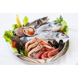 Sticker plateau fruit de mer