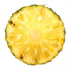 Sticker rondelle ananas