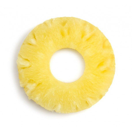 Sticker ananas rondelle