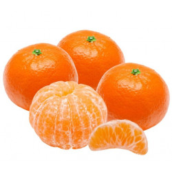 Autocollant clémentine