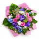 Autocollant bouquet de fleurs