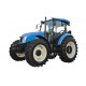Sticker tracteur bleu