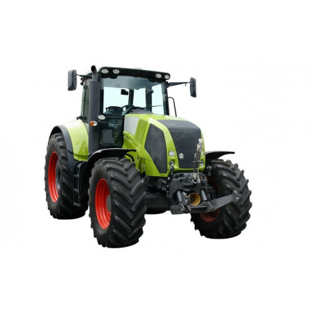 Sticker tracteur vert deco