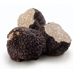 Sticker mural truffe noire