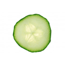 Sticker concombre en rondelle