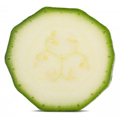 Sticker courgette en rondelle