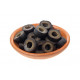 Sticker olives dans coupelle
