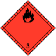 sticker transport international liquides inflammables