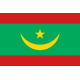 Sticker drapeau Mauritanie