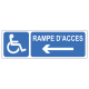 Sticker Rampe d'accés