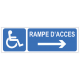 Sticker Rampe d'accés DROITE