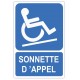 Sticker sonnette d'appel
