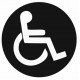 Sticker Toilette handicapé