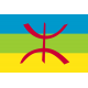Sticker drapeau Berbère