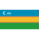 Sticker drapeau Karakalpakistan