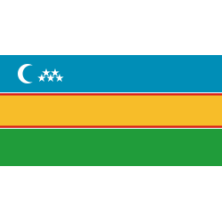 Sticker drapeau Karakalpakistan