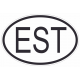Sticker Code Pays Estonie