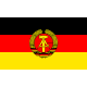 Sticker drapeau DDR Allemagne