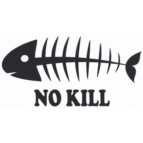 Sticker Poisson NO KILL