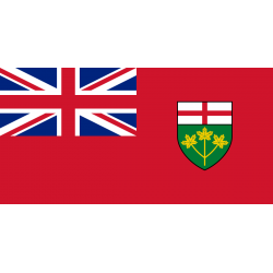 Sticker drapeau Ontario