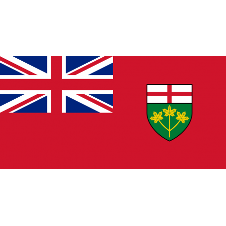 Sticker drapeau Ontario
