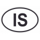 Sticker Code Pays Islande