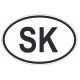 Sticker Code Pays slovaquie