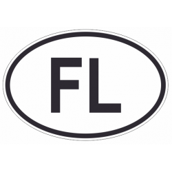 Sticker Code Pays Liechtenstein