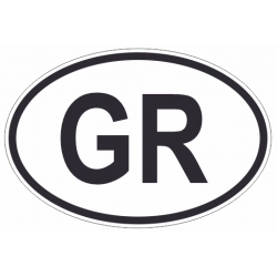 Sticker Code Pays Grèce